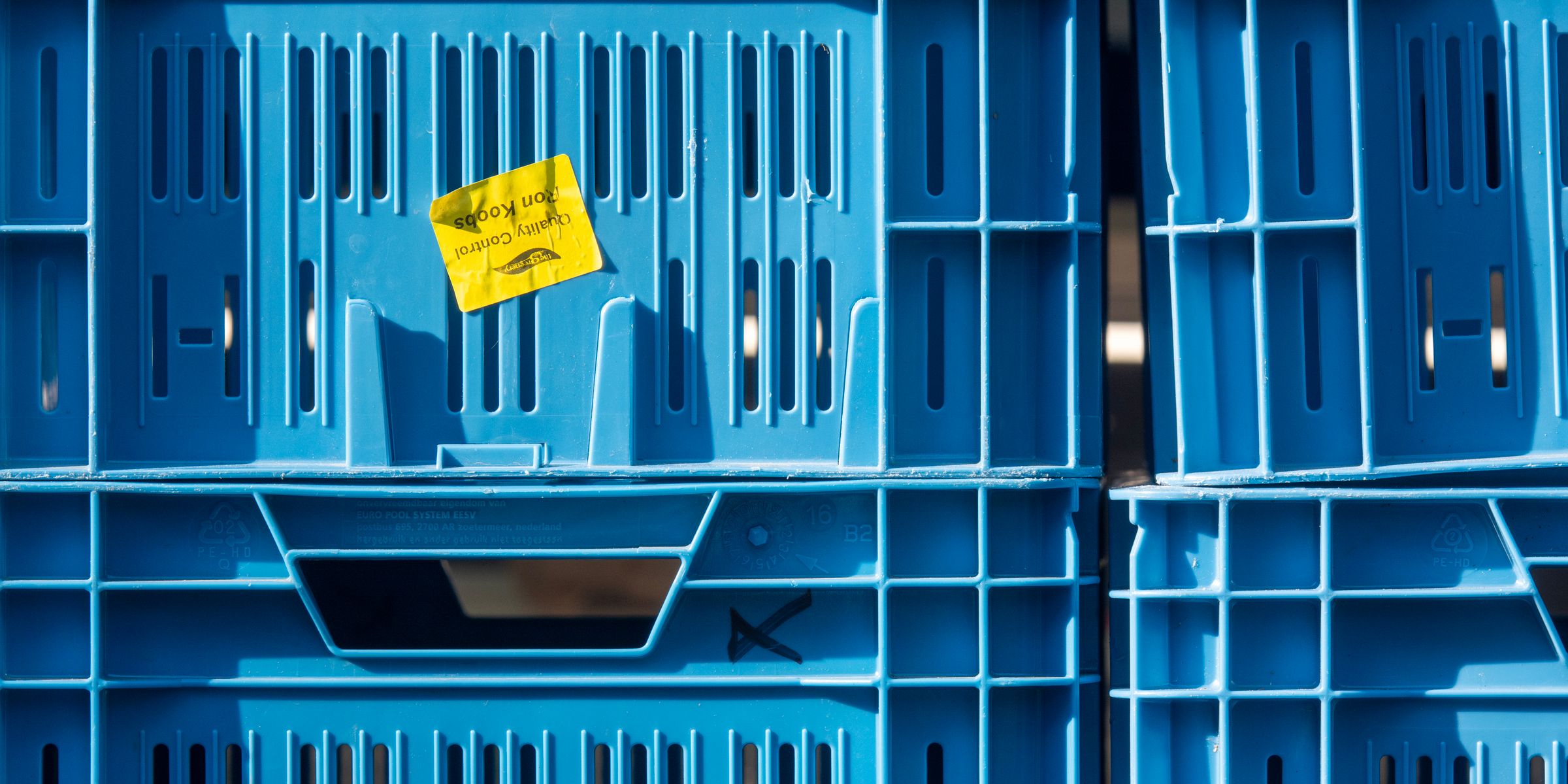 Plastic crates and moulded products